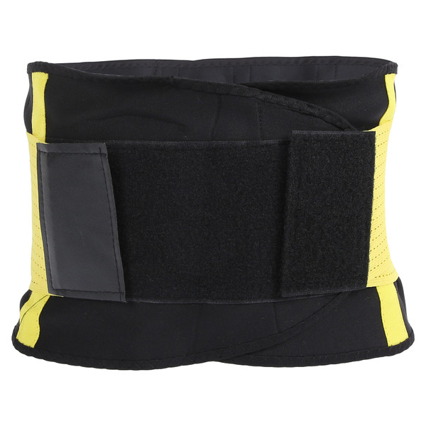 Women's Slimming Waist Belt Sports Waist Trimmer Yellow Slimming Body Shaper BeltXL