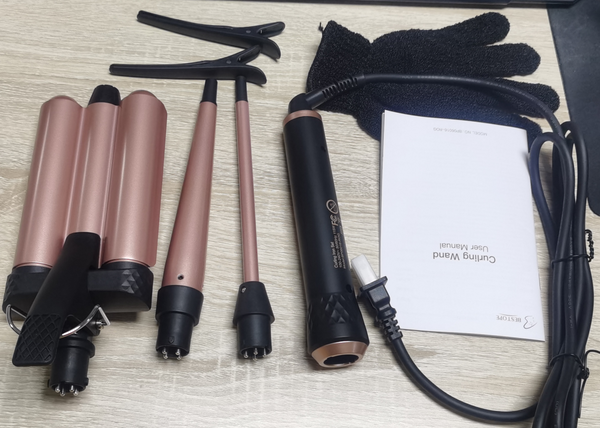 Hair Curling Iron Wand for Home Travel