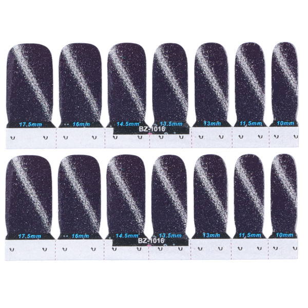14pcs Nail Polish Strip DIY Adhesion Nail Wraps Decals Transfer Sticker Manicure Tool16