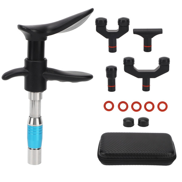 Manual Chiropractic Adjusting Tool Portable Joint Soreness Relief Spine Adjustment Correction Massager Blue