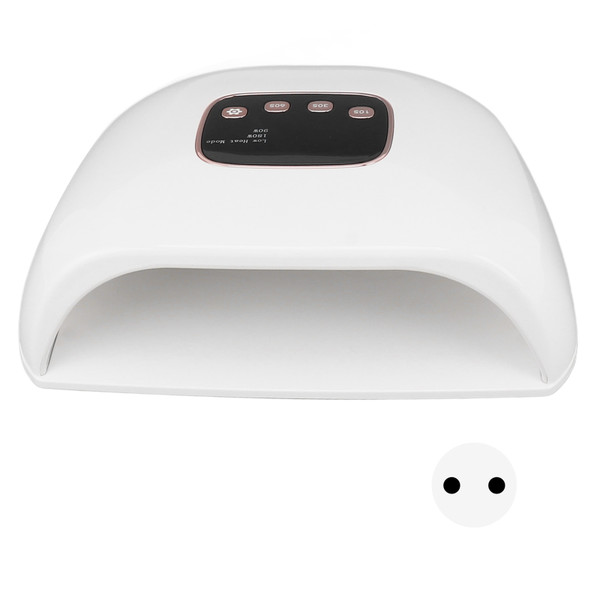 Nail Art Lamp Screen Display 180W High Power Multi Functional Efficient Manicure Gel Nail Dryer Lamp EU Plug