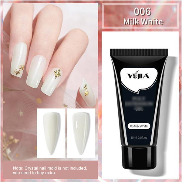 Acrylic Gel Nail Quick-drying Phototherapy Glue Multicolor 5PCS Extension Glue 15ml Set