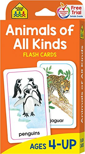 Animals of All Kinds Flash Cards