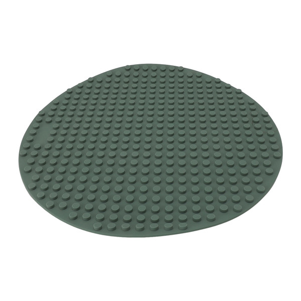 Silicone Building Blocks Mat Sensory Accessories Foot Massage Cushion Building Blocks Baseplate for Babies Toddlers