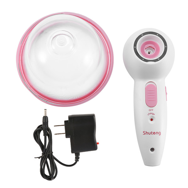 Eletric Breast Enhance Massager Far Infrared Chest Enlargement Vacuum Body Shape Machine L