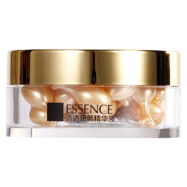 30Pcs Moisturizing Facial Serum Capsule Lighten Fine Lines Brightening Facial Care Serum