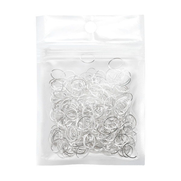 500Pcs/Bag Nail Art Decoration Metal Circle Hollow Out Manicure Patch(#11)