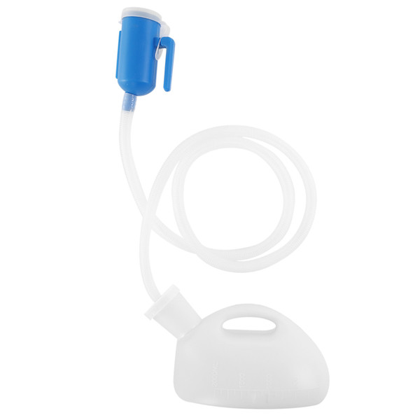 2000ML Men Elder Children Leakproof Portable Urinal Chamber Pot Urine Bottle with Hose