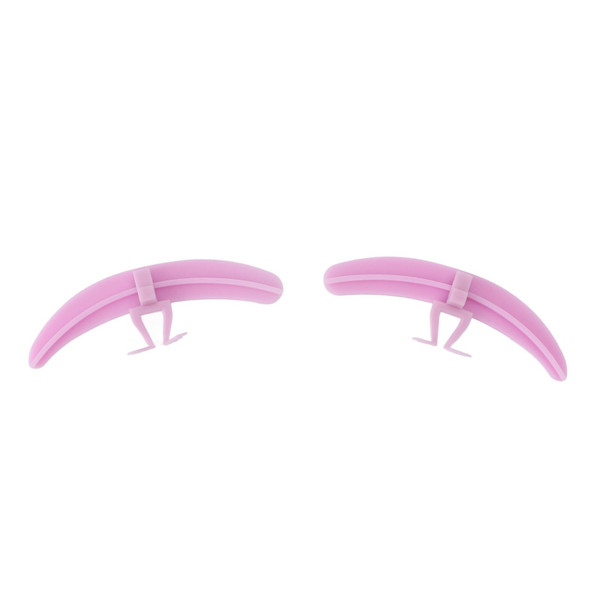 Eyelash Separator Tool Silicone Washable Reusable Convenient Use Eyelash Extension Lash Assist Tool for Beauty Salon Purple