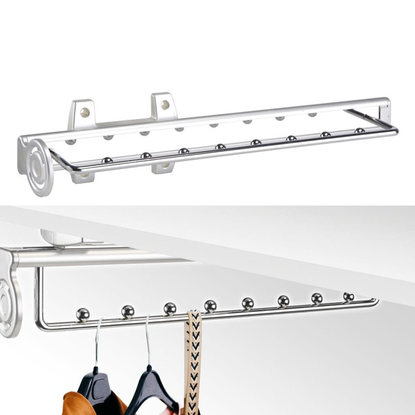 HI Extendable Clothes Rack Metal