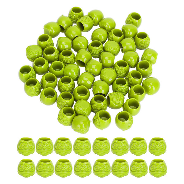 200pcs Tattoo Ink Cups Disposable Stable Base Thicken Deepen Microblading Pigment Cups Light Green