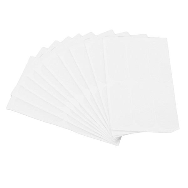 10 Sheets 60pcs Ear Patch Small Silicone Transparent Frosted Ear Patch for Dating Work