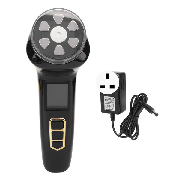 4 in 1 RF Ultrasound Facial Beauty Machine Rejuvenation Microcurrent Pulse Prevent Aging Skin Lifting Machine 100‑240V UK Plug