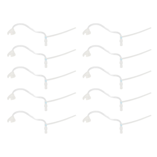 10PCS Hearing Device Sound Tube Magnify Sound Compact Plastic Replacement Slim Sound Tubes Left Ear 2BL