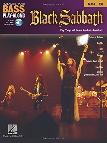 Black Sabbath: Bass Play-Along Volume 26 (Hal Leonard Bass Play-Along)