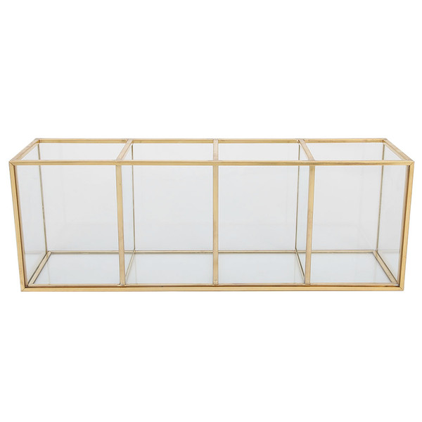 4 Grids Cosmetic Tool Makeup Brush Storage Box Stand Nail Art Tool Dispaly Rack4 Grids
