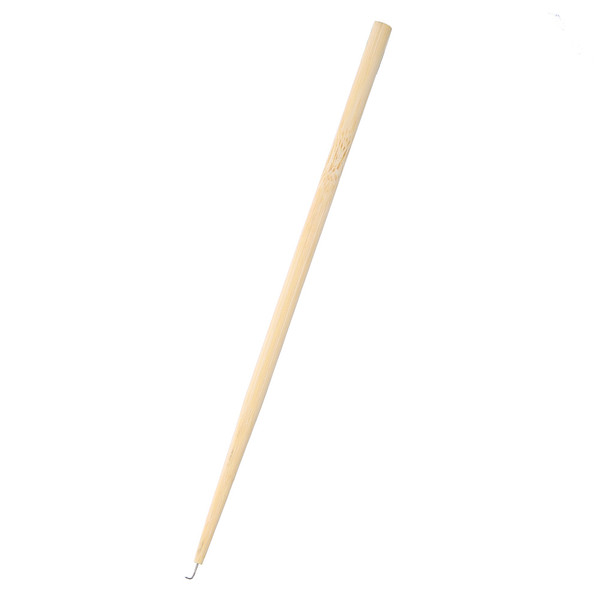 Hooking Hair Ventilating Needle with Wood Handle Lace Wig False Beard Making Repairing Weaving S