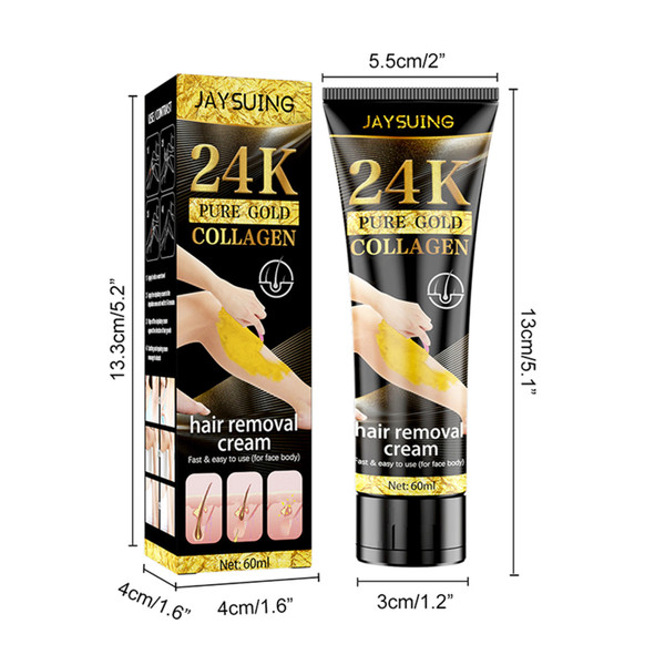 JAYSUING Hair Removal Creams Women Painless Skin-Friendly Depilatory Creams for Underarm/Chest/Legs/Arms