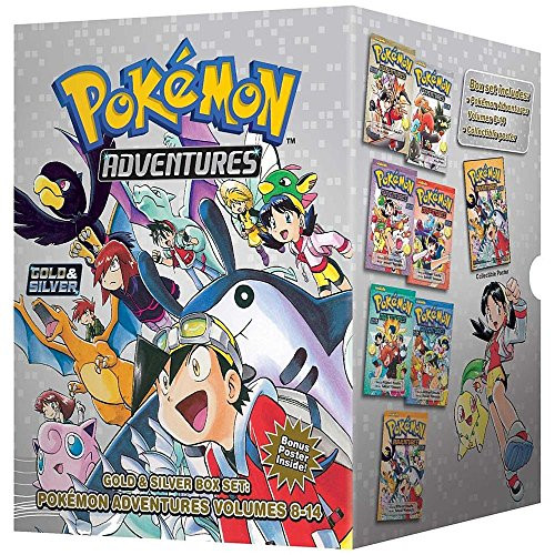 Pokmon Adventures Gold & Silver Box Set (set includes Vol. 8-14) (Pokemon)