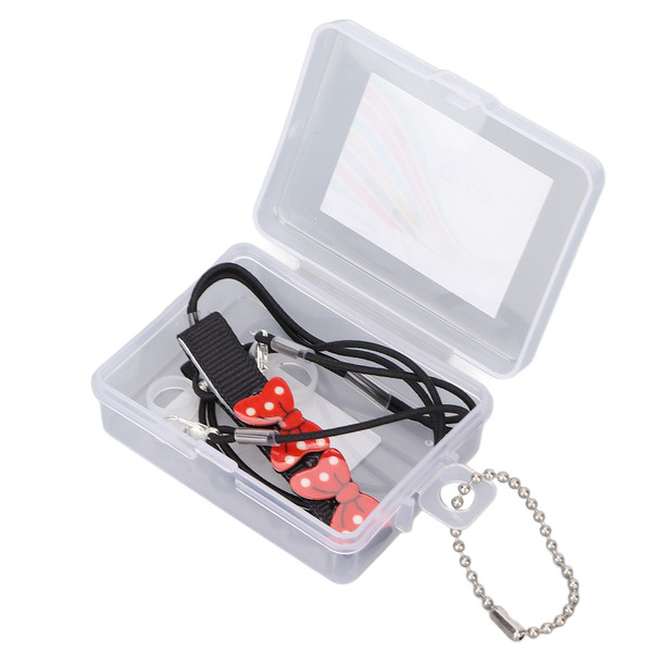 Portable Hearing Aid Clip Loss Prevention Hanging Strap Lanyard for Adults Seniors
