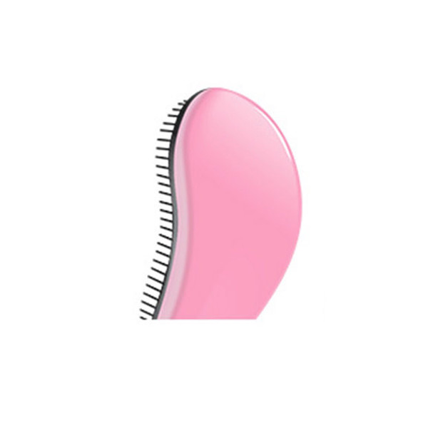 Women Portable Detangling Hairbrush Massage Scalp Hair Styling Tool for Adults Kids Wet Dry Curly Thick Afro Hair Pink