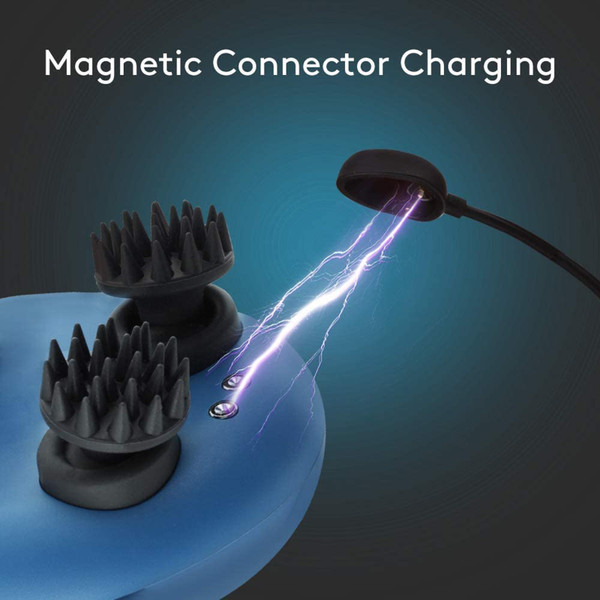 Breo Portable Mini Scalp Massager IPX7 Waterproof Wireless Massager Octopus Head for Scalp Stress Relief