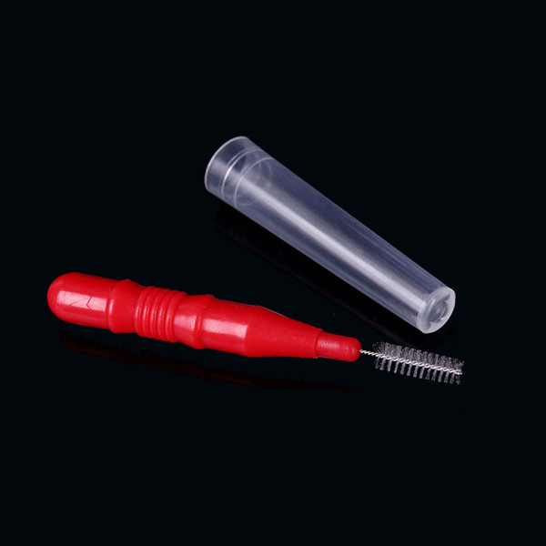 50Pcs/Set Interdental Brush Gum Oral Hygiene Dental Floss Soft Plastic Tooth Brush Orthodontic Toothpick for Teeth Cleaning Oral Care