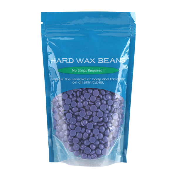 100g Depilatory Hot Hard Wax Beans Facial Body Bikini Legs Hair Remover Lavender
