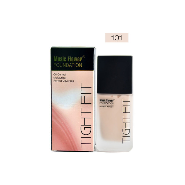 30ml Waterproof Moisturizing Smooth Makeup Base Face Liquid Concealer Foundation 1#