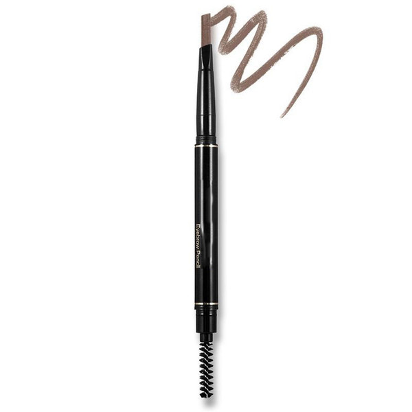 Fashion Double Heads Rotary Automatic Eyebrow Pencil with Brush Waterproof Long Lasting Pen 4