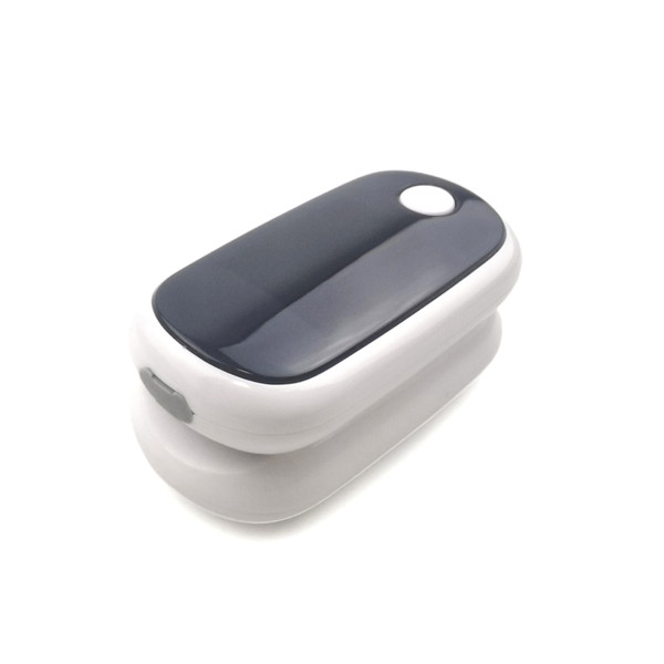 Fingertip Pulse Oximeter PVC Accurate Fast Spo2 Reading Rechargeable Portable Blood Oxygen Monitor for Sports White