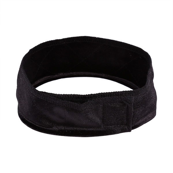 1pcs  Flexible Velvet Fasten Wig Grip Scarf Hair Band  Headband Black