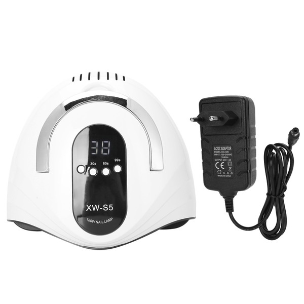 UV Nail Gel Polish Light Dryer Portable Intelligent Sensor Manicure Nail Art Tools 120WEU Plug