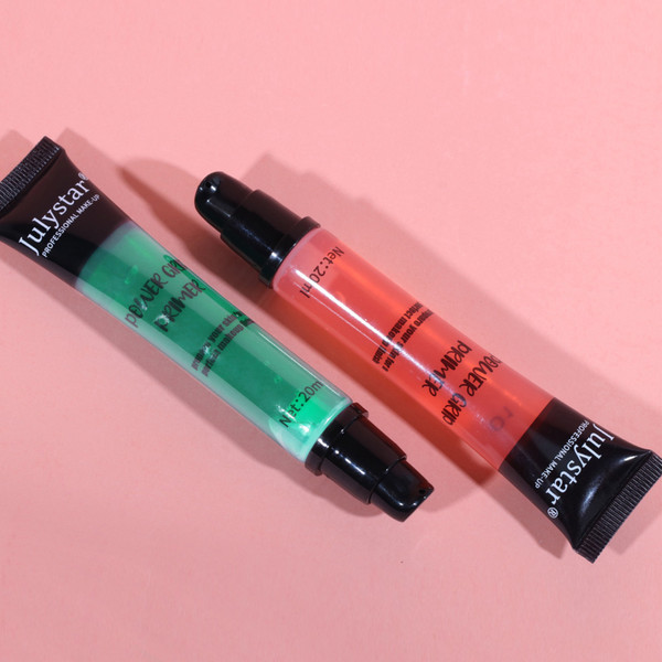 Julystar 20ml Portable Face Primer Hydrating and Pore-blurring Gel Primer Eye Face Base Primer for Long-lasting Makeup
