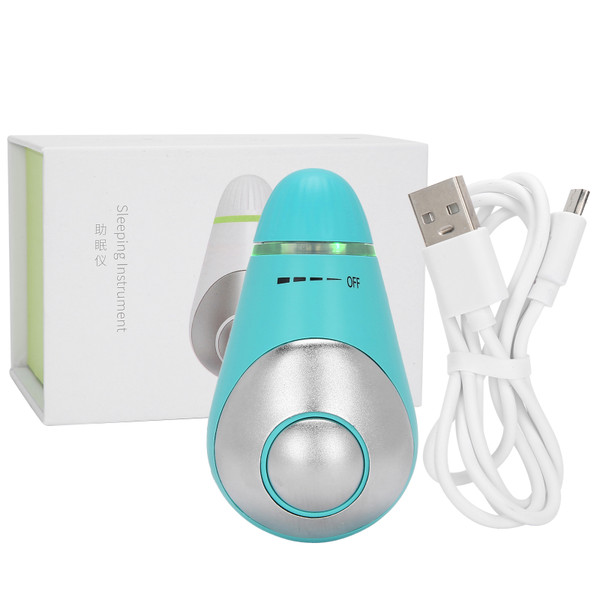 Handheld Micro Current Relax Sleep Holding Device Pressure Relief Insomnia Therapy DeviceGreen