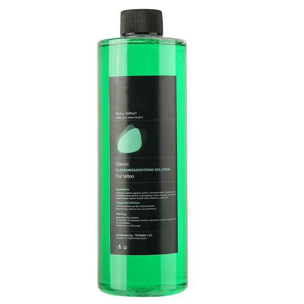 500ml Green Soap Tattoo Cleansing Soothing Solution Skin Clean Tattoo Relieve Accessory