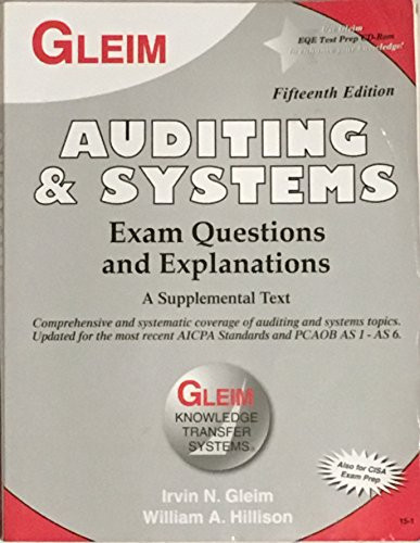 Auditing & Systems Exam Questions and Explanations