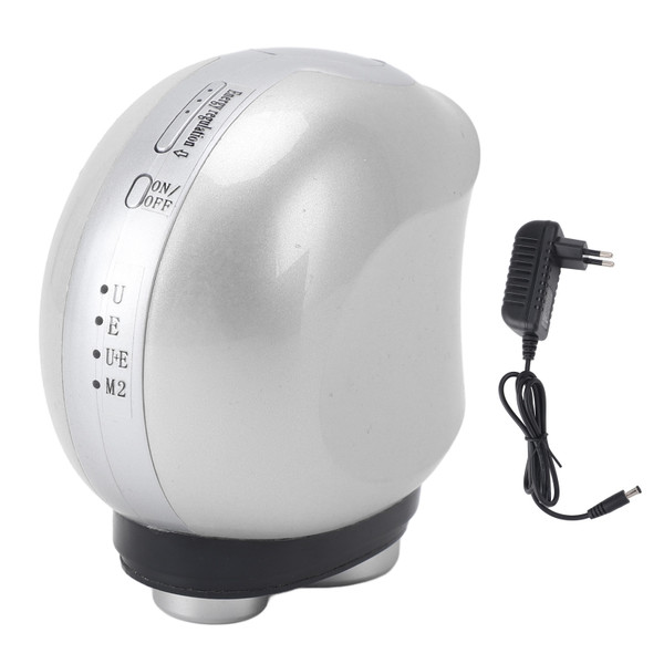 UE001 Bioelectric Health Care Massager Reduce Muscle Soreness Deep Tissue Massage Machine 100‑240V EU Plug Silver