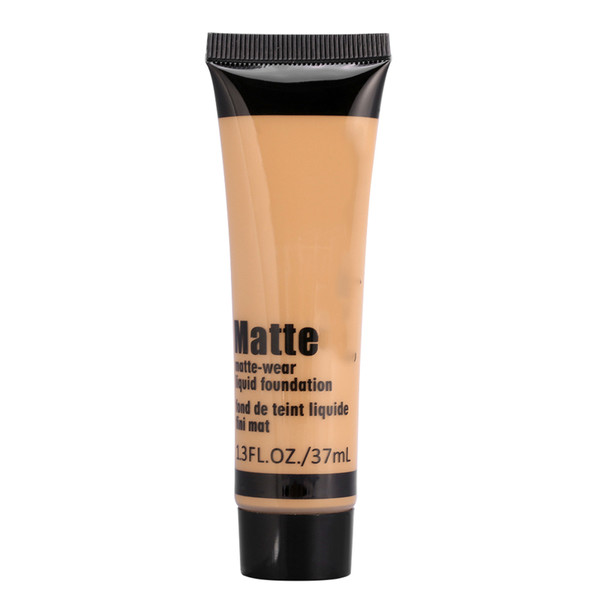 MISS ROSE Smooth Makeup Base Face Liquid Foundation Matte Wear Concealer Coverage Cream #5