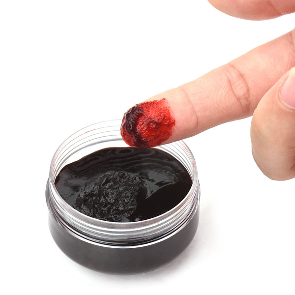Halloween Makeup Coagulated Blood Gel Fake Blood Vampire Zombies Stage Blood Special Effects Scar Wound Fake Blood Scab