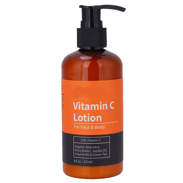 237ML Vitamin C Moisturizing Hydrating Body Lotion Smoothing Repairing Body Cream Skin Care