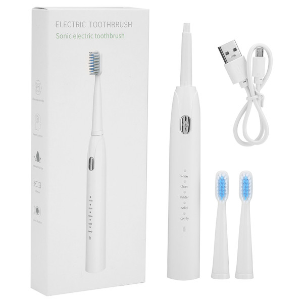 Rechargeable Electric Toothbrush Household Adult Cleaning Whitening Toothbrush Oral Care