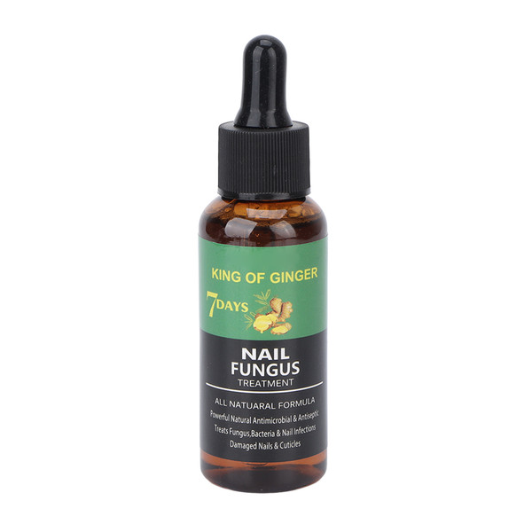 Herb Ginger Fingernail Toenail Repairing Liquid Nail Care Oil for Brittle Crack Toenail 50ml