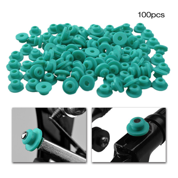 100Pcs Tattoo Needle Silicone Grommets Nipples T Type Needle Pad Tattoo Machine Accessories