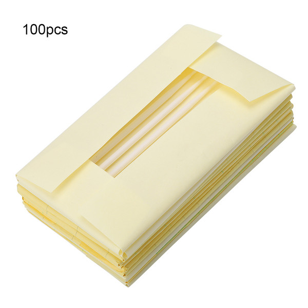 100pcs Disposable Dental Materials Brush Applicator Adhesive Tip for Tooth Crown Porcelain Veneer