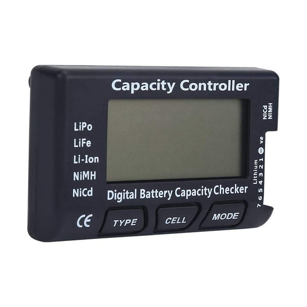 Digital Battery Capacity Checker Voltage Tester Detector for LiPo Li-ion LiFe NiMH/NiCd Battery