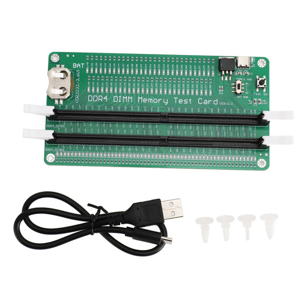 DDR4 Memory Tester Desktop Computer DDR4 Test Card Slot Diagnostic Analyzer Test Card for Desktop Computer