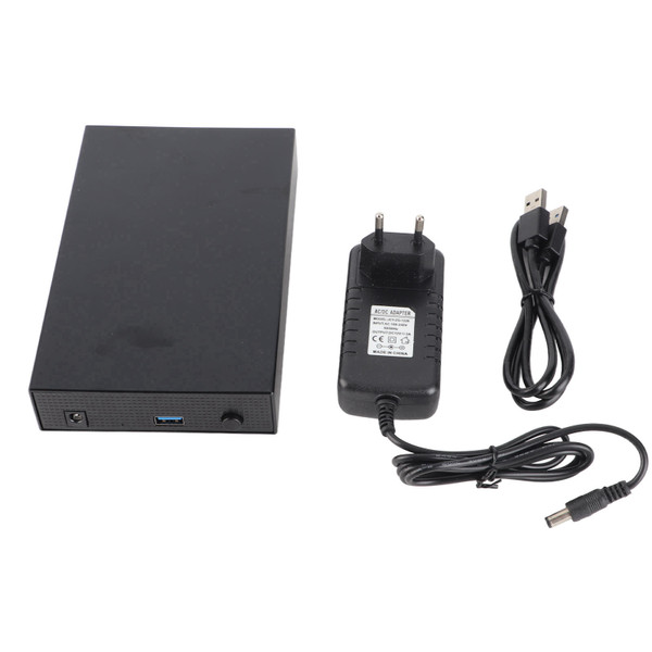 External Hard Drive 3.5 Inch USB3.0 High Speed Interface Desktop Hard Disk for PC Television 100‑240V 8TB EU Plug