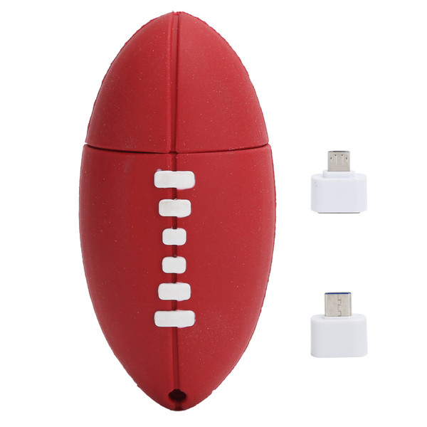 U Disk Football Flash Drive TypeC Transfer Interface Data Transmission Storage Device(16GB )