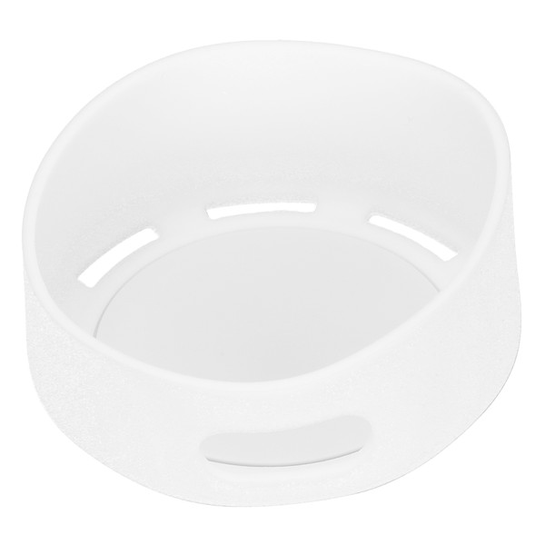 Speaker Silicone Case Portable AntiSlip DustProof ShockProof Smart Speaker Protective Cover for Dot 4(White )